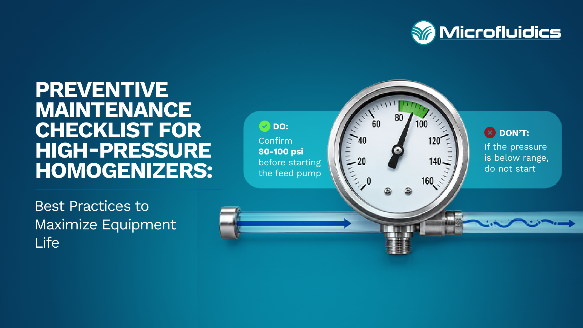 Preventive Maintenance Checklist for High-Pressure Homogenizers: Best Practices to Maximize Equipment Life