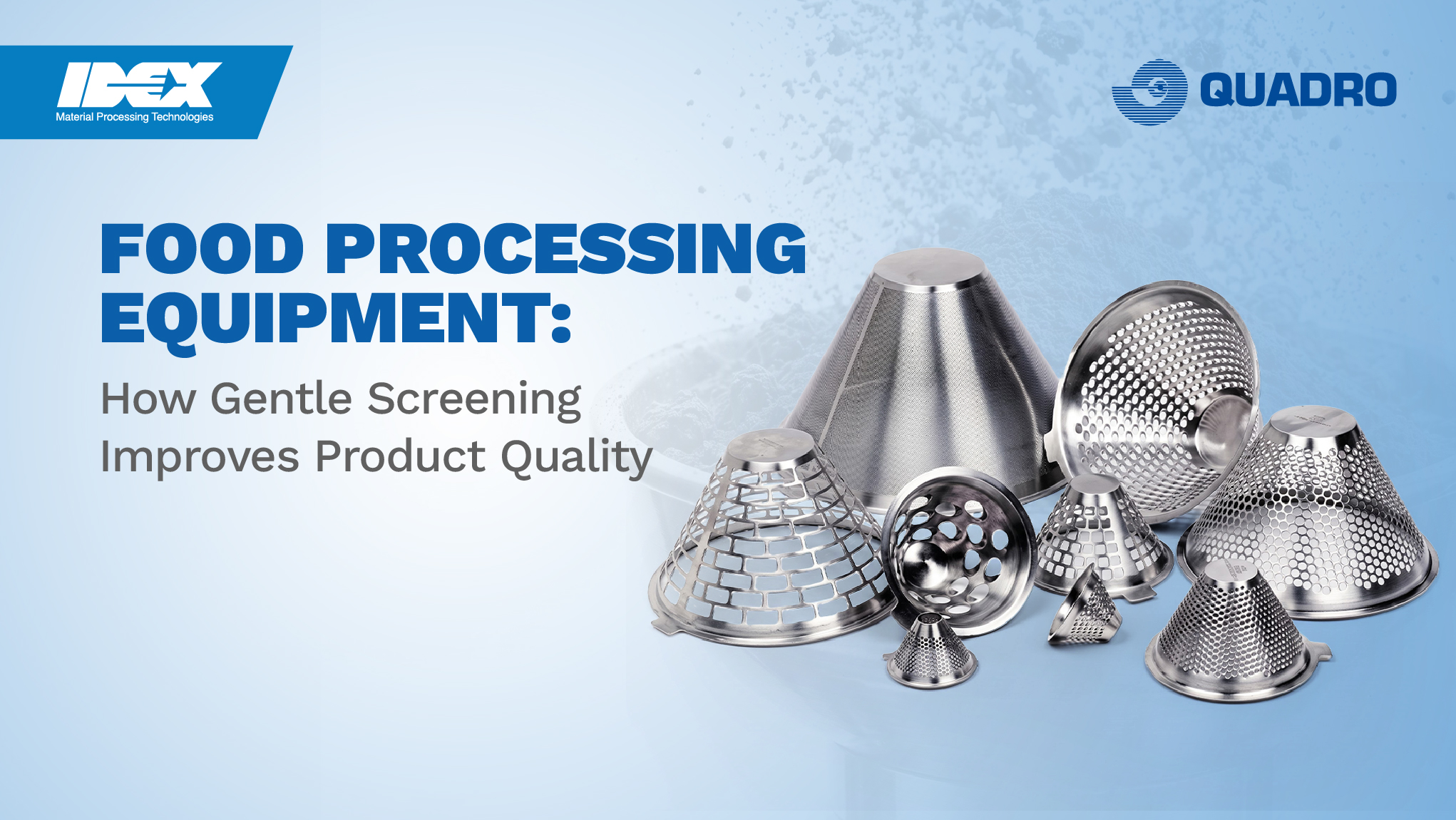 Food Processing Equipment: How Gentle Screening Improves Product Quality