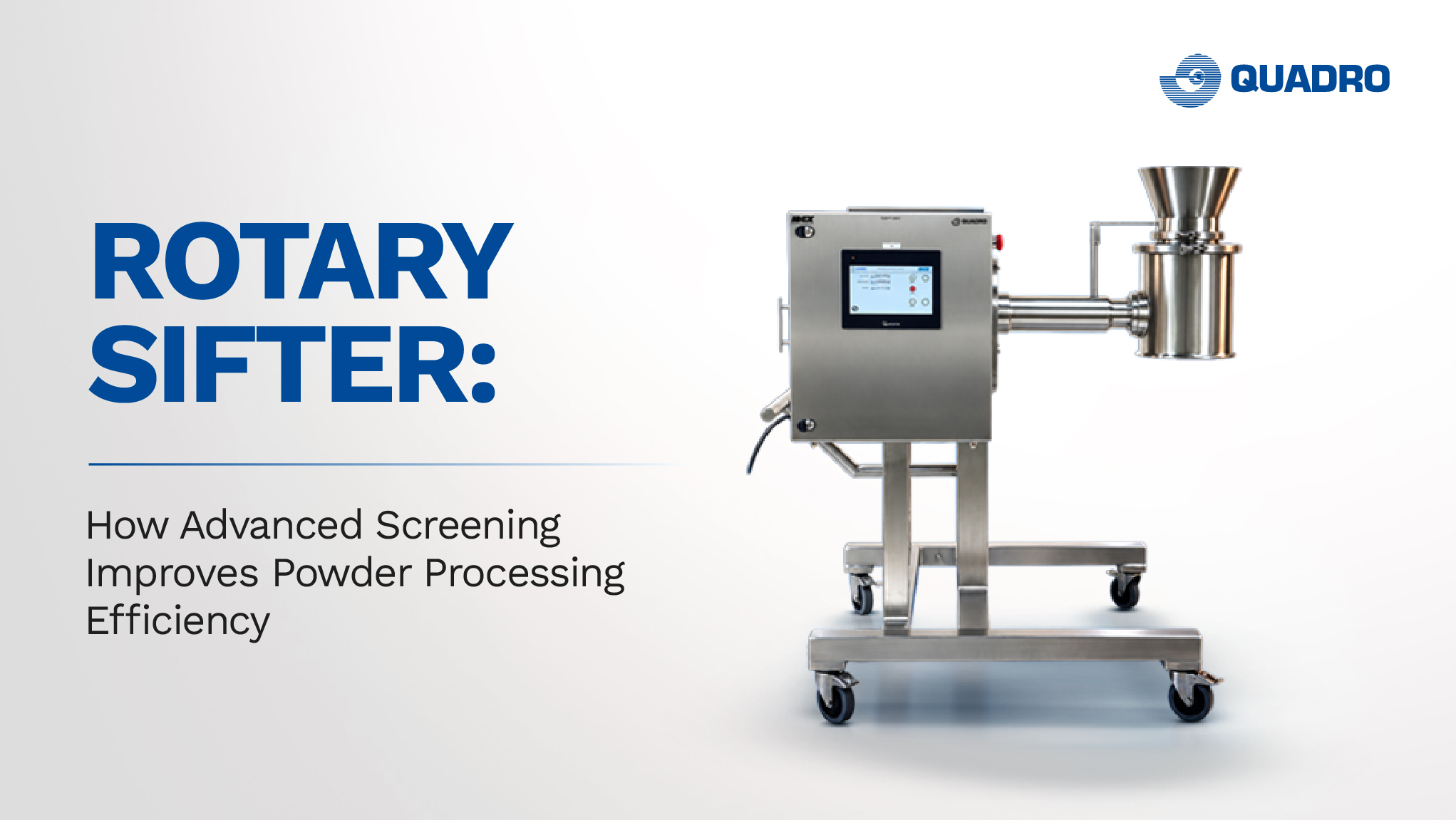Rotary Sifter: How Advanced Screening Improves Powder Processing Efficiency